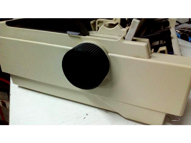 Knob for Epson dot matrix printer by film4rk