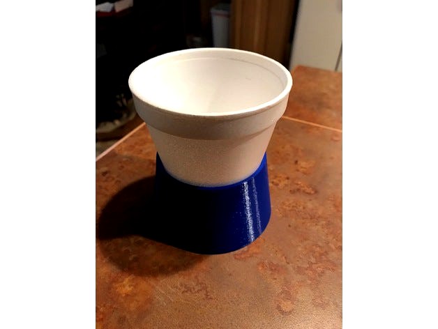 Styrofoam Cup Holder by PartsDave