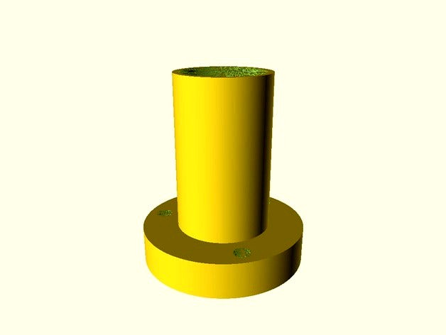 Antenna Tripod with Guy Wire Flange (Parametric) by VA3SFA