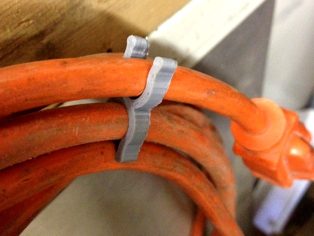 Cord Clamp by DigiFabHardWare