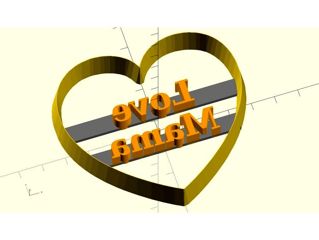 Mothers day cookie cutter by dpruim