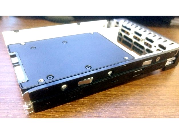 Supermicro server hot swap 3.5" to 2.5" HDD/SSD adapter, MCP-220-00043-0N by wanhaofan1