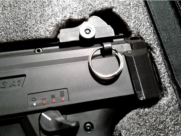 Airsoft ASG CZ Scorpion EVO Rear Plate by Five_Seven