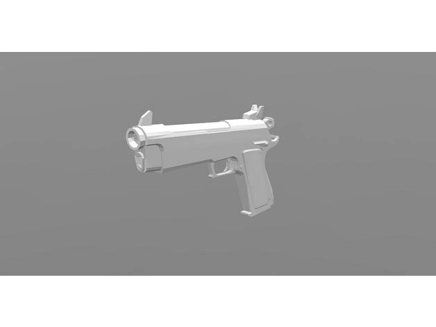 Fortnite: Pistol weapon by lulu1491