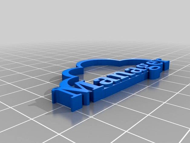 Cloud Manager Key Ring by Gromit21