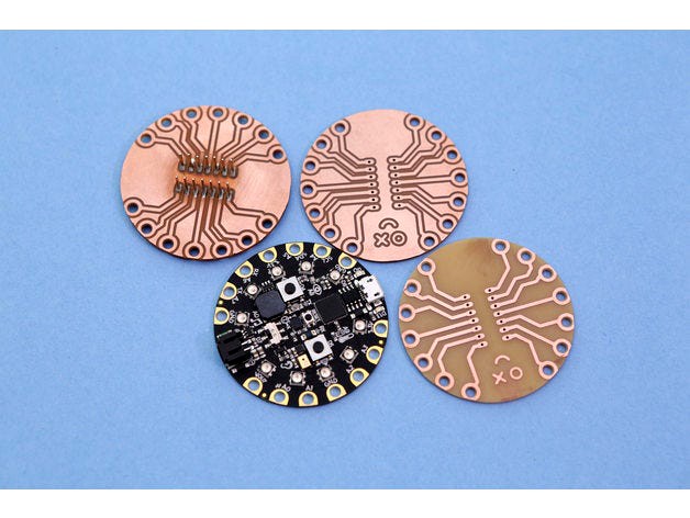 Circuit Playground Express PCB for Breadboarding by adafruit