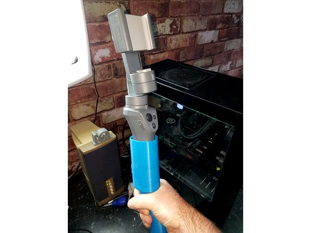 DJI Ozmo Mobile 2 Walking Pole Monopod Adapter by Tumbledown