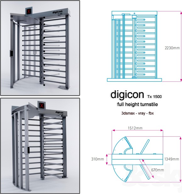 digicon turnstile