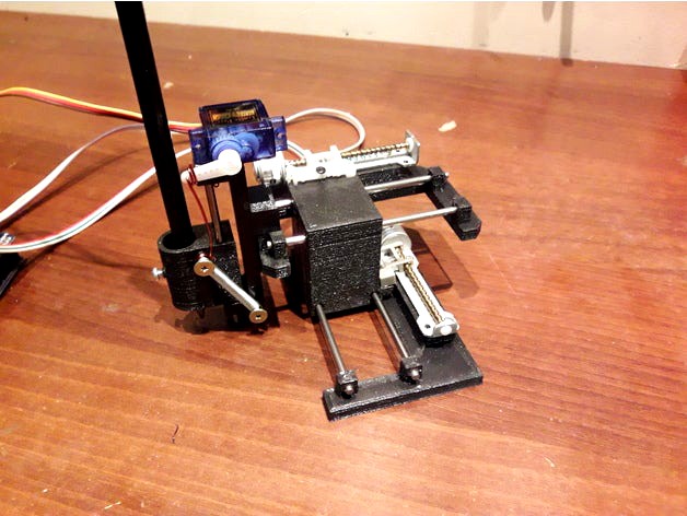 Mini CNC Plotter by tomasbarthalot