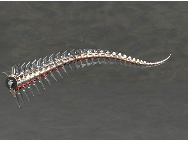 T-Rex mechanical tail by Dape