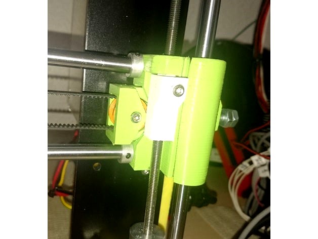 Prusa i3 3D Printer Anti Backlash v2.0 by StevenQ-NE-UK