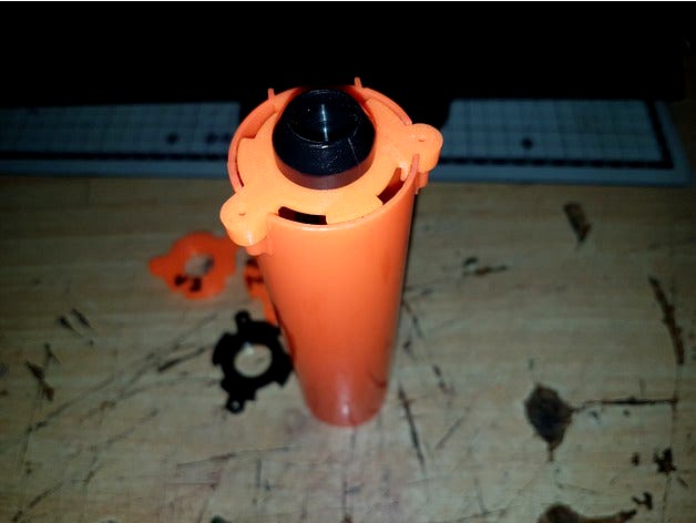Nerf Longshot Plunger Tube Spring Cap Replacement by Mephiston