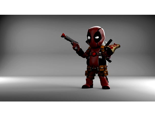 Chubby Deadpool (low res) by Huanksta