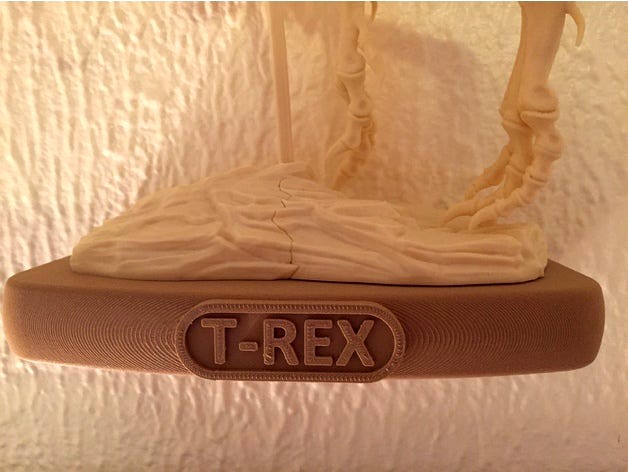 T-Rex Shelf by 3DPRINTINGWORLD