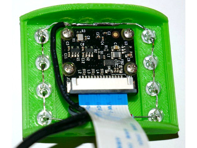 Moving RaspberryPi camera at 2020 alu delta tower by lexaiden