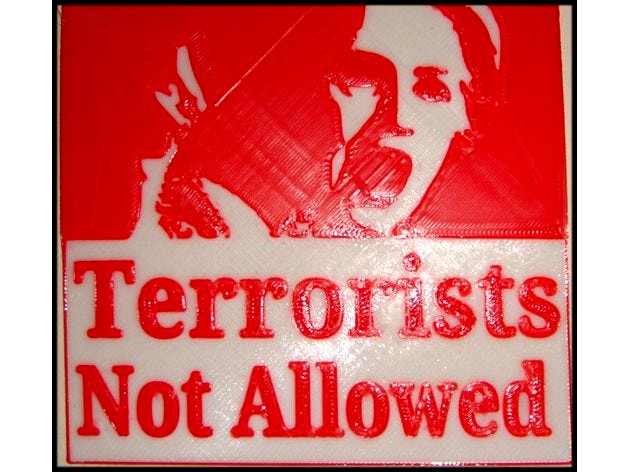 No Terrorists Allowed by ErnieN