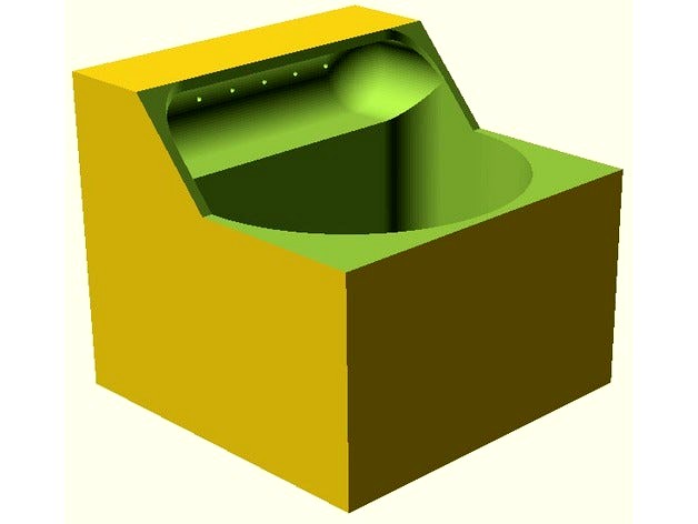 Resin Mixing & Pouring Container for Composite Materials by TimBassler