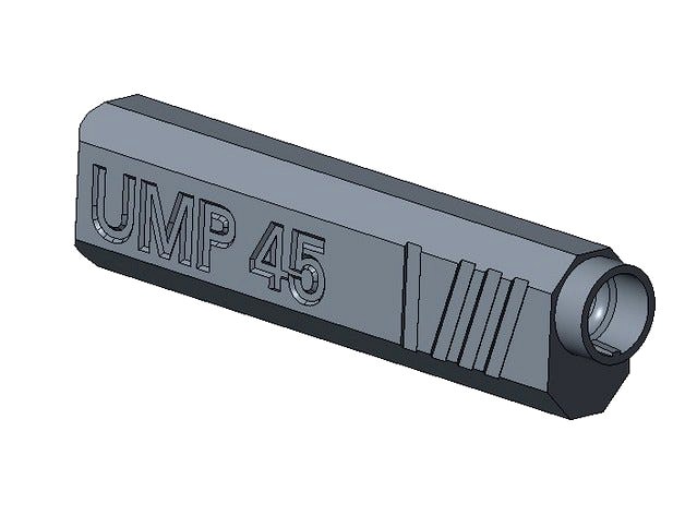 Airsoft G&G UMP (UMG)  Silencer by alec09188