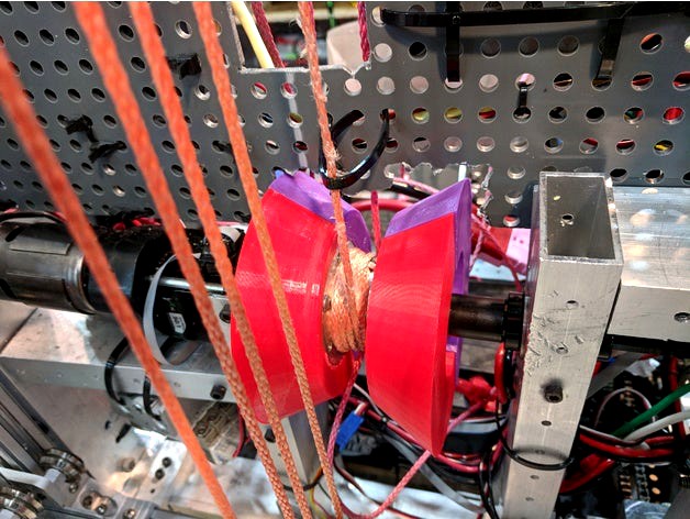 Winch Spool Protector by stormrobotics