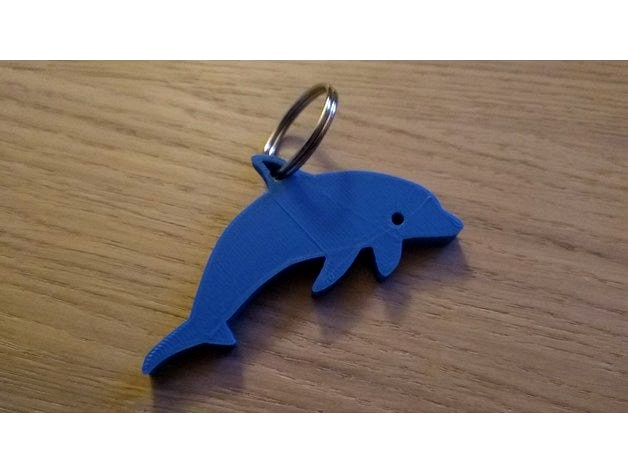 Dolphin keychain by _Maxime_
