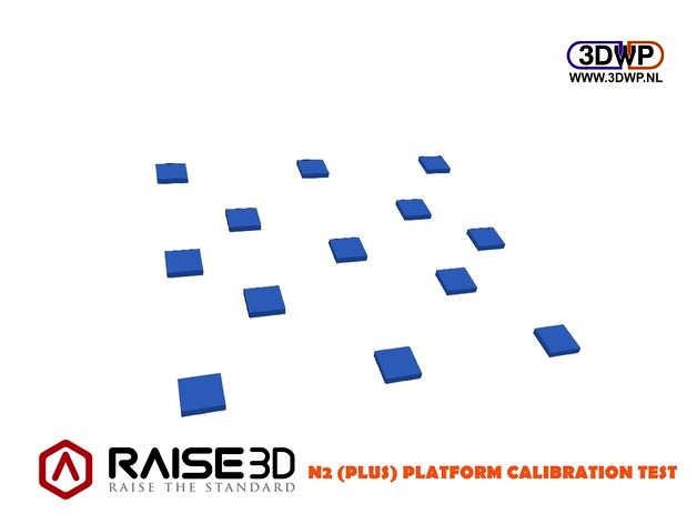 Raise3D N2 (Plus) Platform Calibration Test by 3DWP