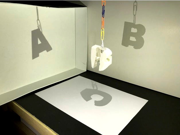 ABC of Magic Angle Sculpture by hachihung