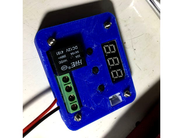 Case for W1209 Temperature Controller (JeffCo) by Jeff5263