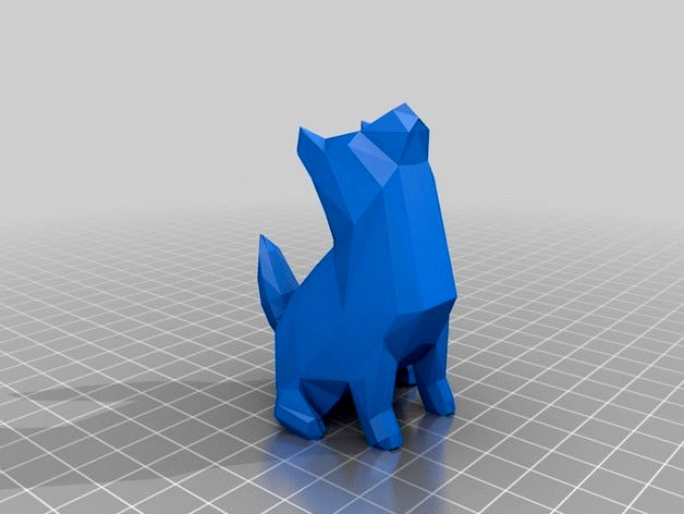 Low Poly Wolf by missionfriend1