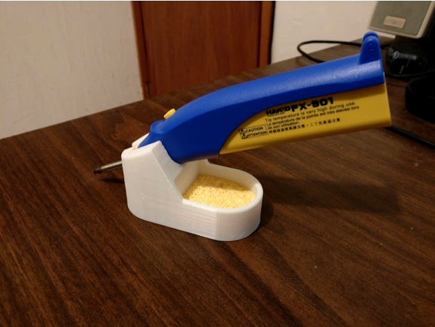 Soldering iron holder for cordless Hakko by thatdude902
