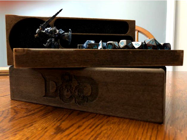 D&D Dice Tray and Carrying Case by Aethernex