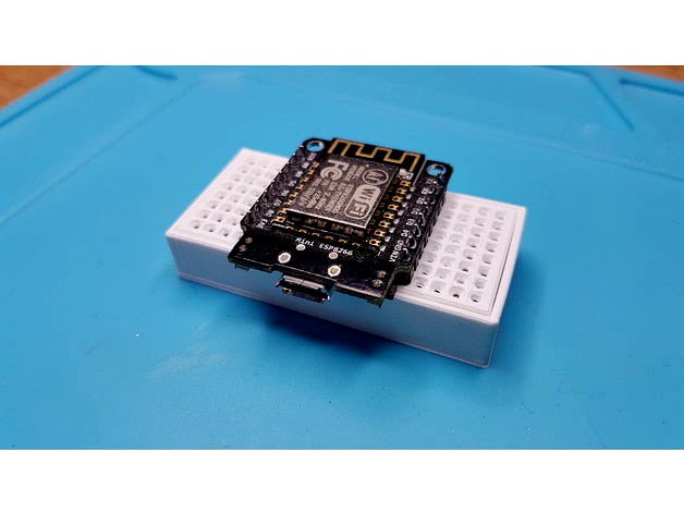 ESP8266 dev board breadboard by warwound