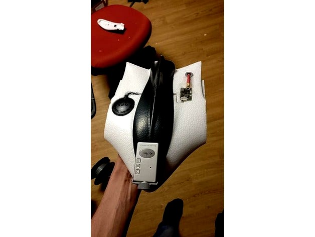 Z-84 Wing - VTX Antenna Bottom Mount (Pagoda) by dr_drone