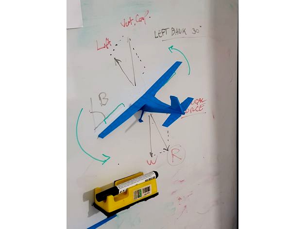 Airplane Model for Flight School by FABtotum