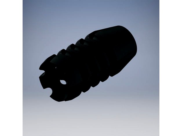 Nerf Muzzle Brake #35 by em_jay