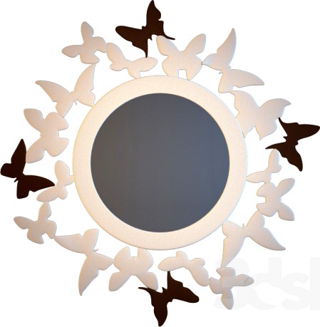 Espejo de forja Coleccion MARIPOSAS