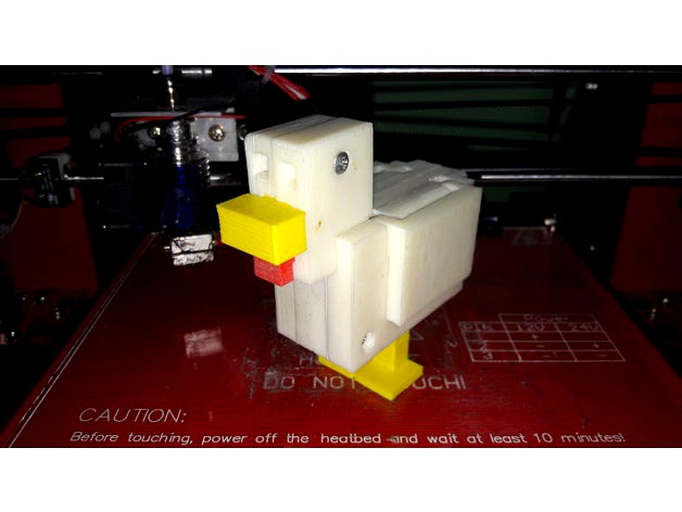 Frango "Minecraft" by ederraf