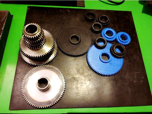16U04P USSR lathe change gears by invented