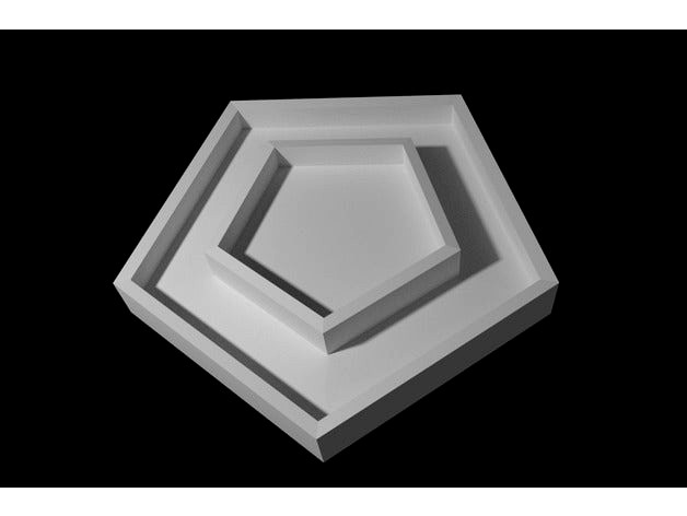 Simple Dice Tray - D20 style by Studly