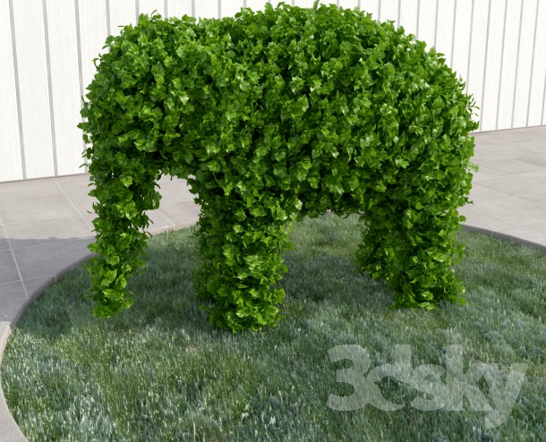 Slonchik - topiary