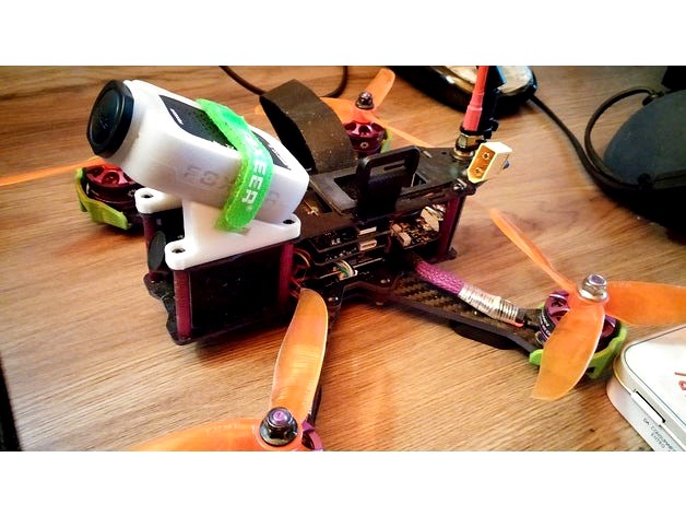 Wizard x220s foxeer runcam support 30 deg by daysleeper