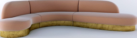 Sofa by Milo Baughman