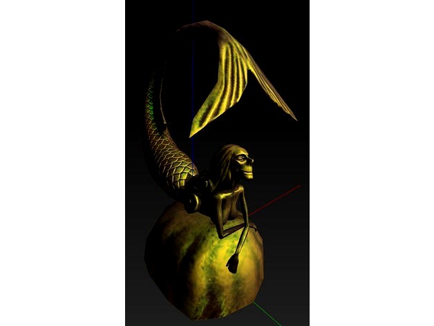 Mermaid Sculpture by DeathShiva