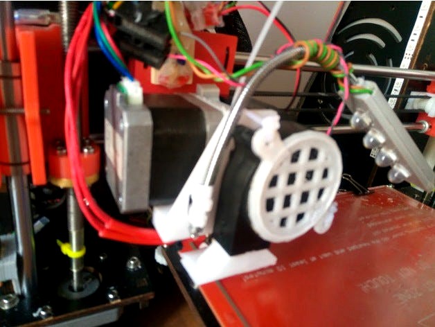 Fan support for CTC prusa (with guard ) by zetappi
