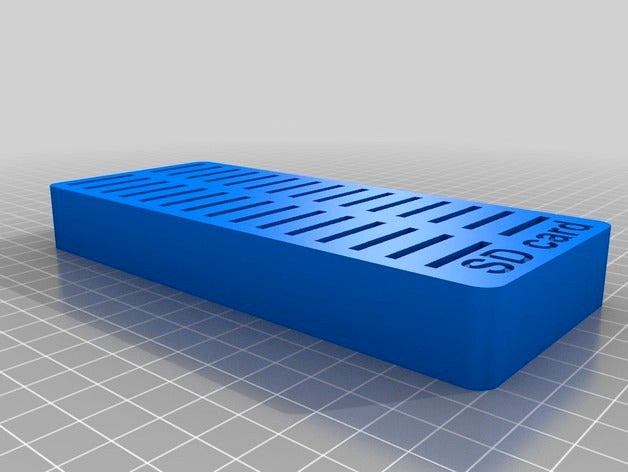 SD Card Carriage for 30 cards by creativesam