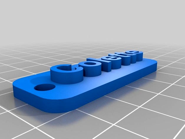 Colette keychain by unix1