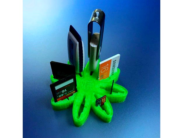 USB Organizer 3 in 1 "Daisy Flower" (Margarita) by PaulDrones