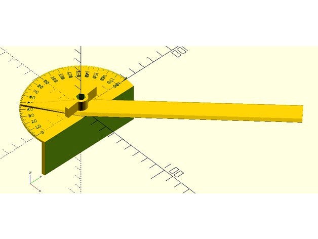 Woodworking Angle Meter by svenny