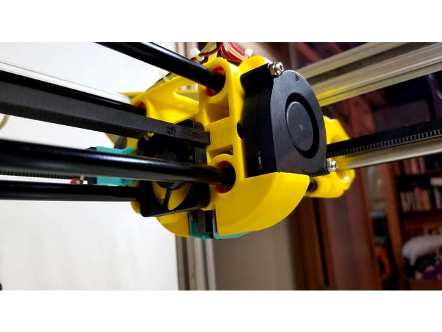 Quad Rod CoreXY 3D Printer by MakersMic