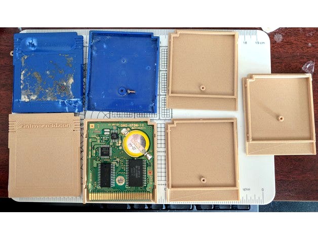 Gameboy Cartridge by ShiroiYami