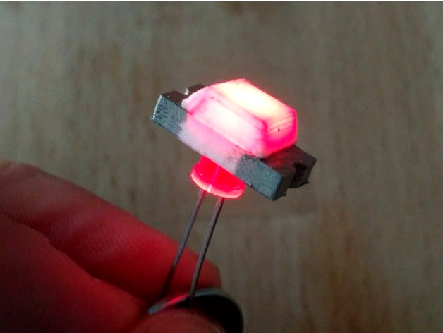 10:1 SMD part: LED by lazyzero